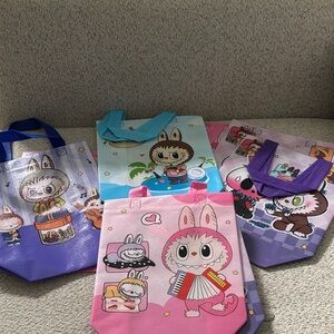 Colorful Cartoon Tote Bags